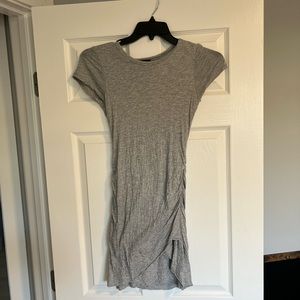 VICI tight mini dress w slit